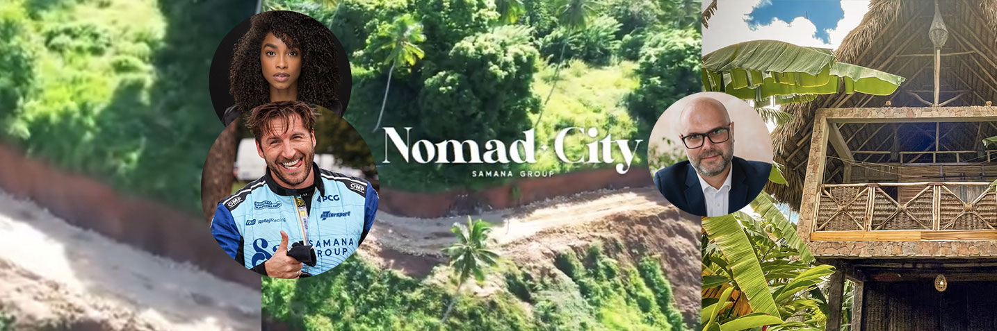 Nomad City by Samana Group — Marek Zmyslowski, Yaritza Reyes and the construction site